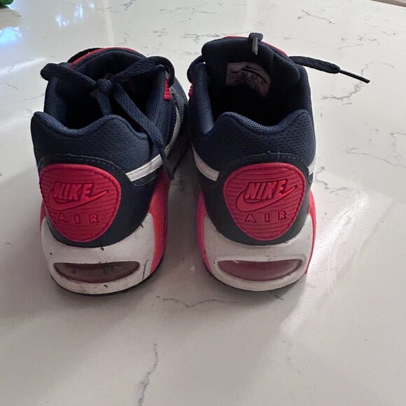 Nike Women's Air Max IVO 580519 400 Thunder Blue & Orange Running Shoe Size 6 - Picture 2 of 5